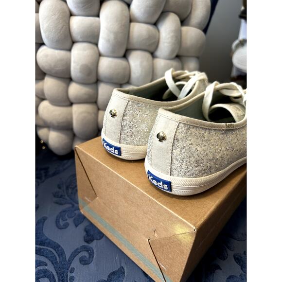 Keds x Kate Spade NY Champion Glitter Size 10/EU 41 NWT - Picture 4 of 6
